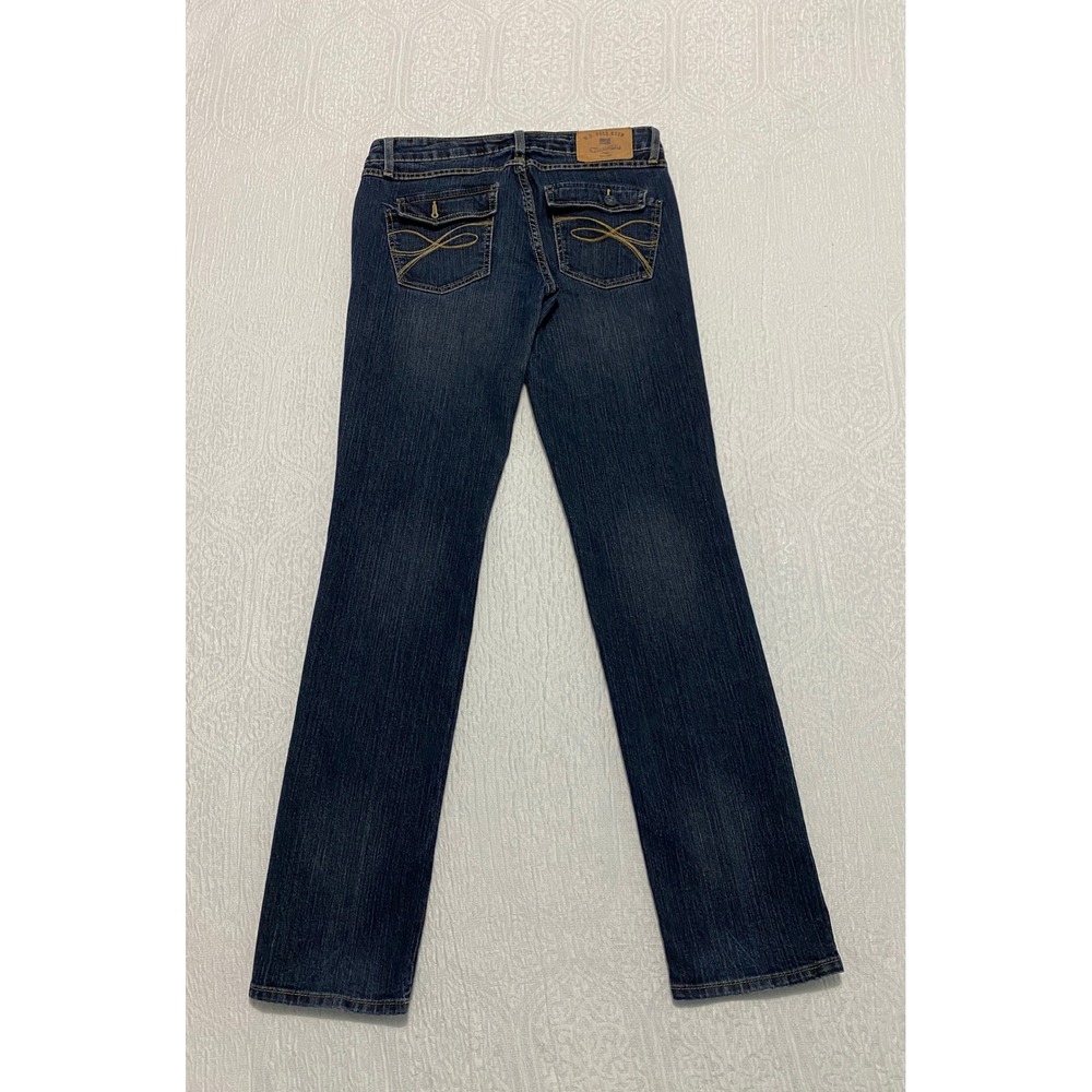 US Polo Assn Jeans Size 8 Dark Wash Straight Leg Cotton Blend